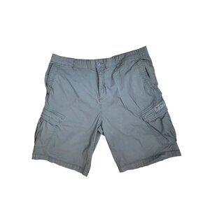 Union Bay Outdoors Hiking Camping Stretch Cargo Shorts Mens Size 42 Pocket Green